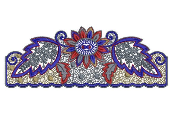 Double Leaves Embroidery Review