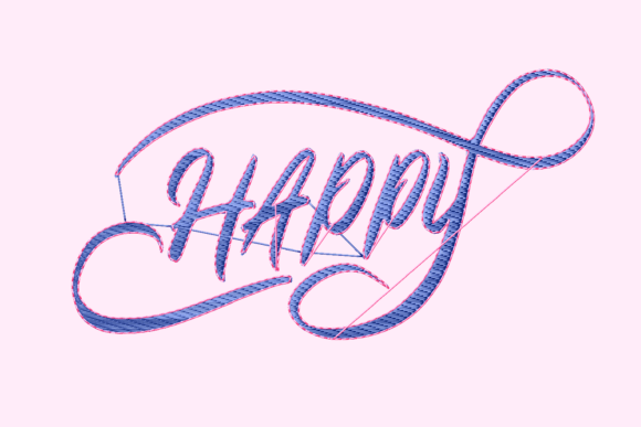 Happy Wedding Lettering Review