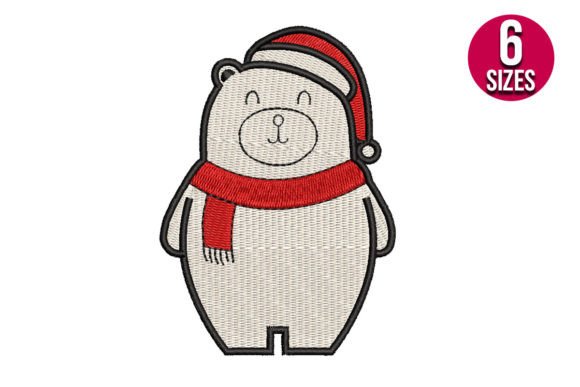 Santa Bear Embroidery Design Review