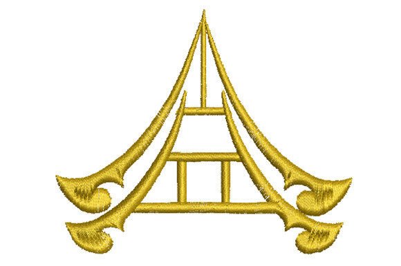 Thai Style House Roof